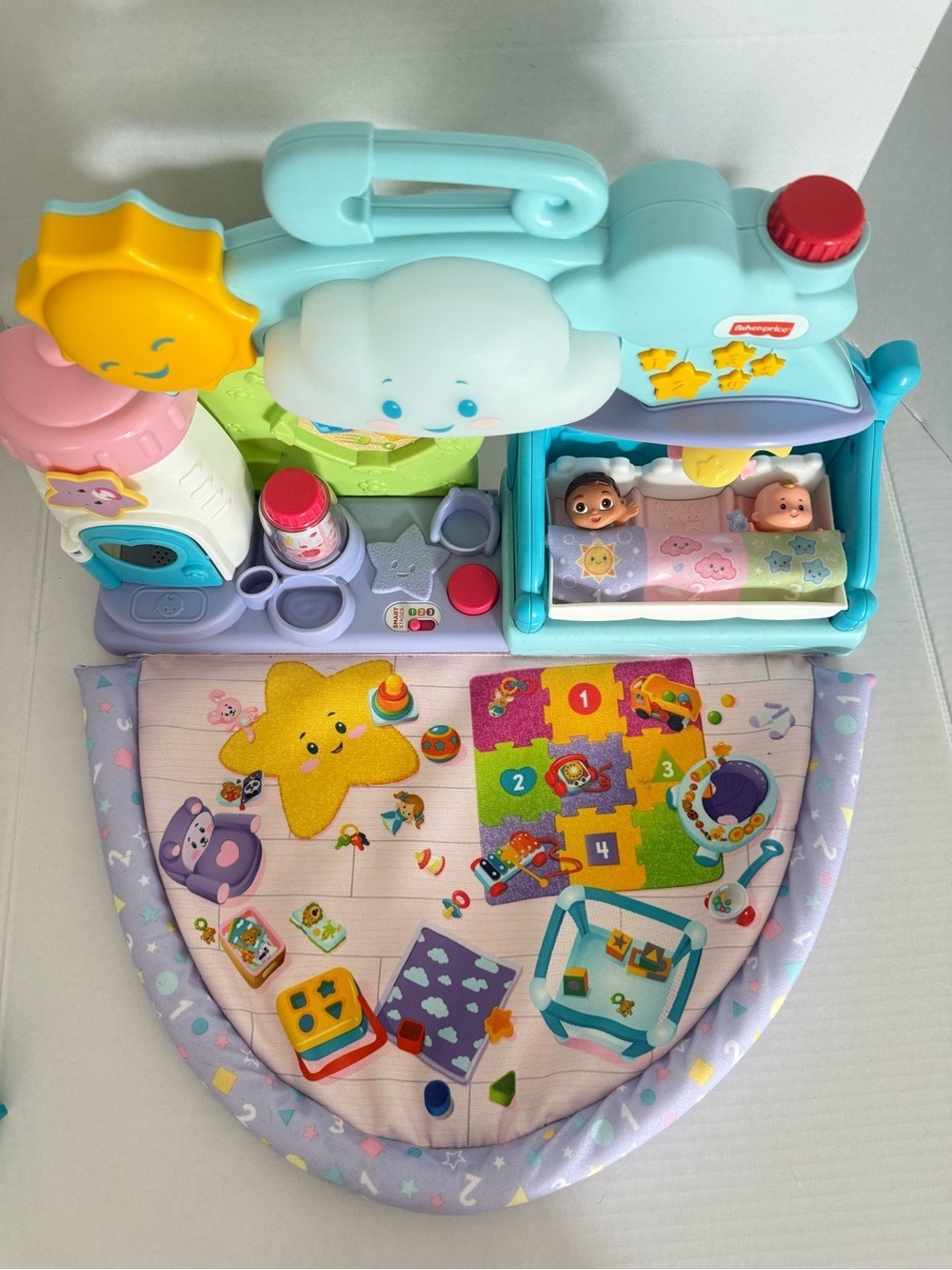 Fisher-Price Little People 1-2-3 Babies Play date Musical Playset & Accessories - Picture 13 of 17
